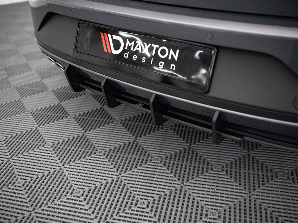 Maxton Design Street PRO Rear Diffuser Seat Leon FR Sportstourer MK3 (2012-2016)
