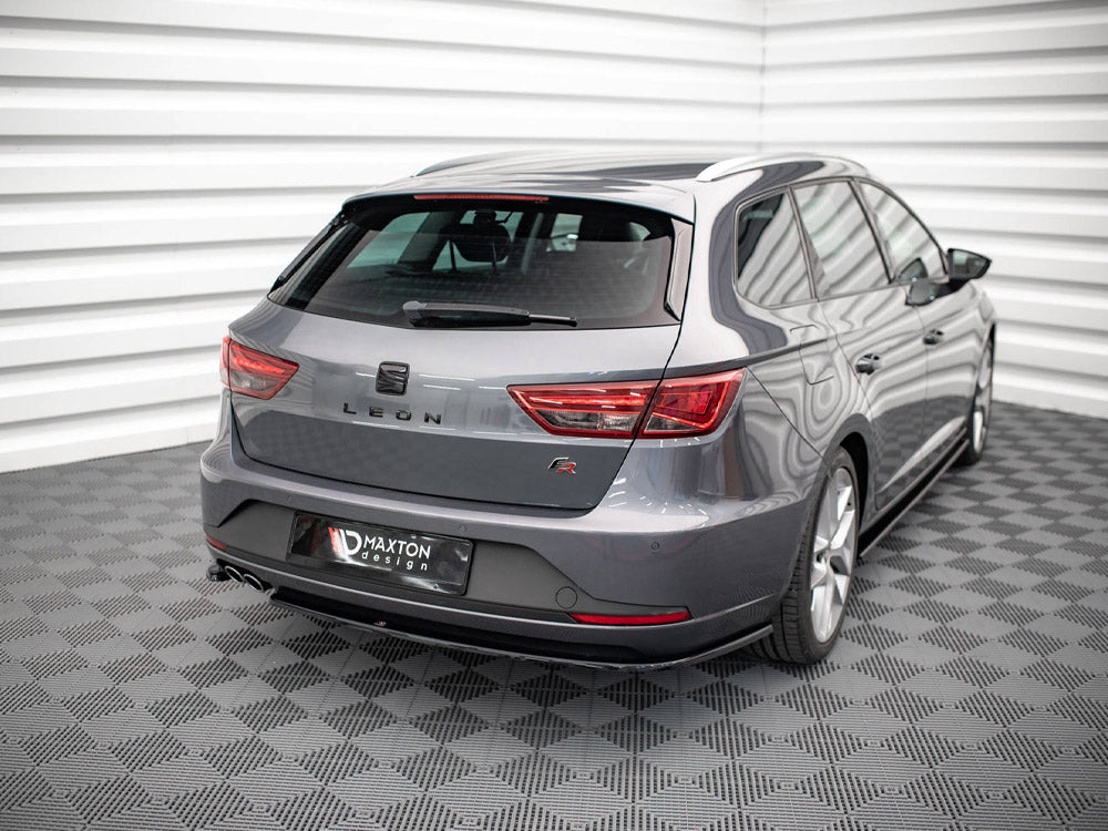 Maxton Design Rear Side Splitters V.1 Seat Leon FR Sportstourer Mk3