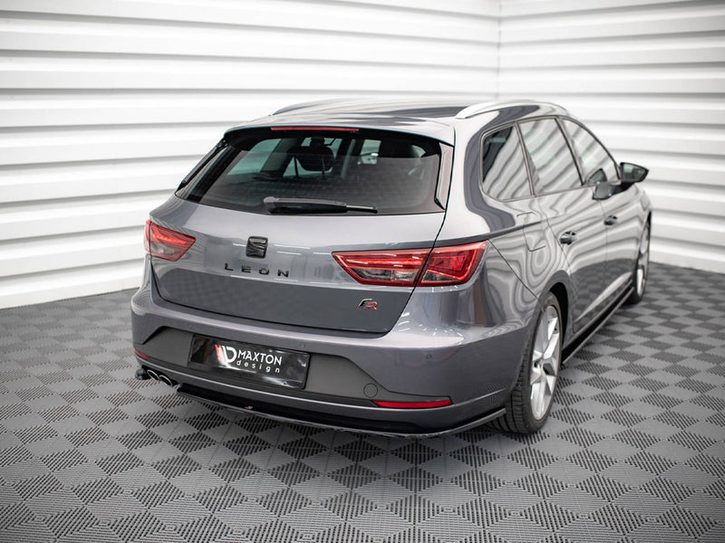 Maxton Design Rear Side Splitters V.1 Seat Leon FR Sportstourer Mk3