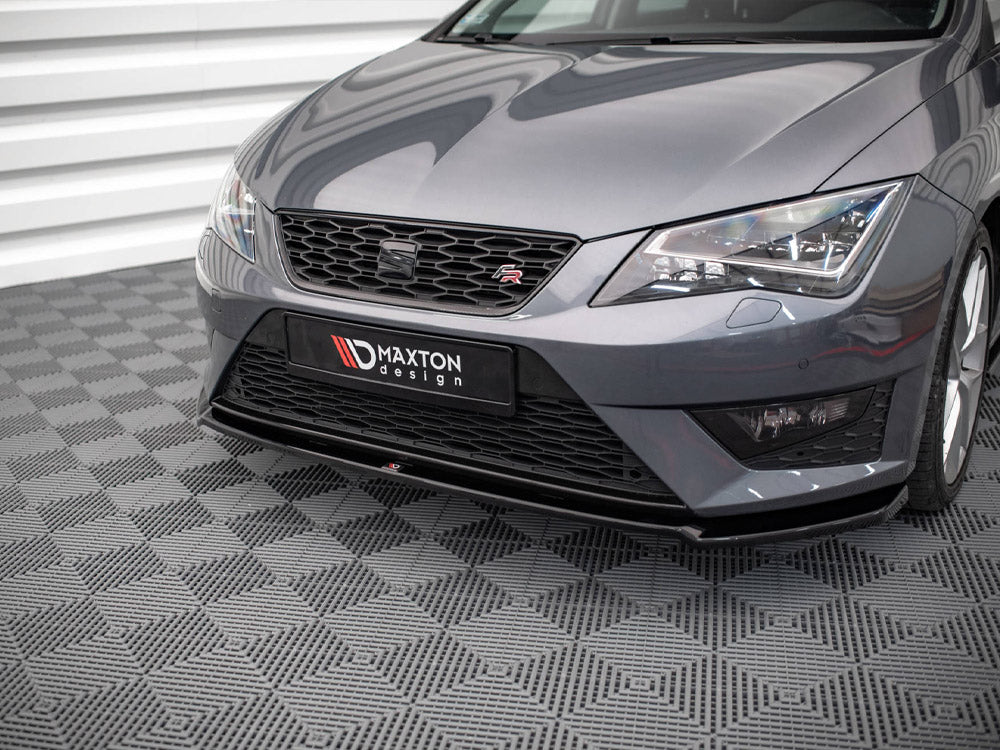 Maxton Design Front Splitter V.2 Seat Leon FR / Cupra MK3 (2012-2016)