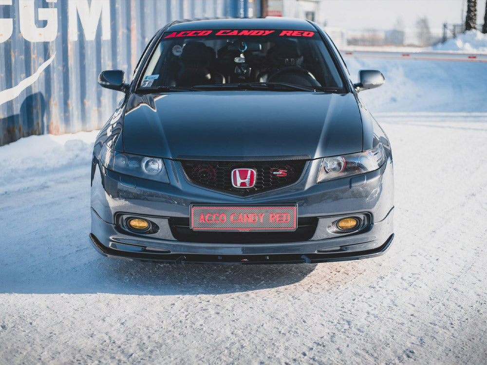 Maxton Design Front Splitter V.2 Honda Accord MK7 Type-s (2002-2007)