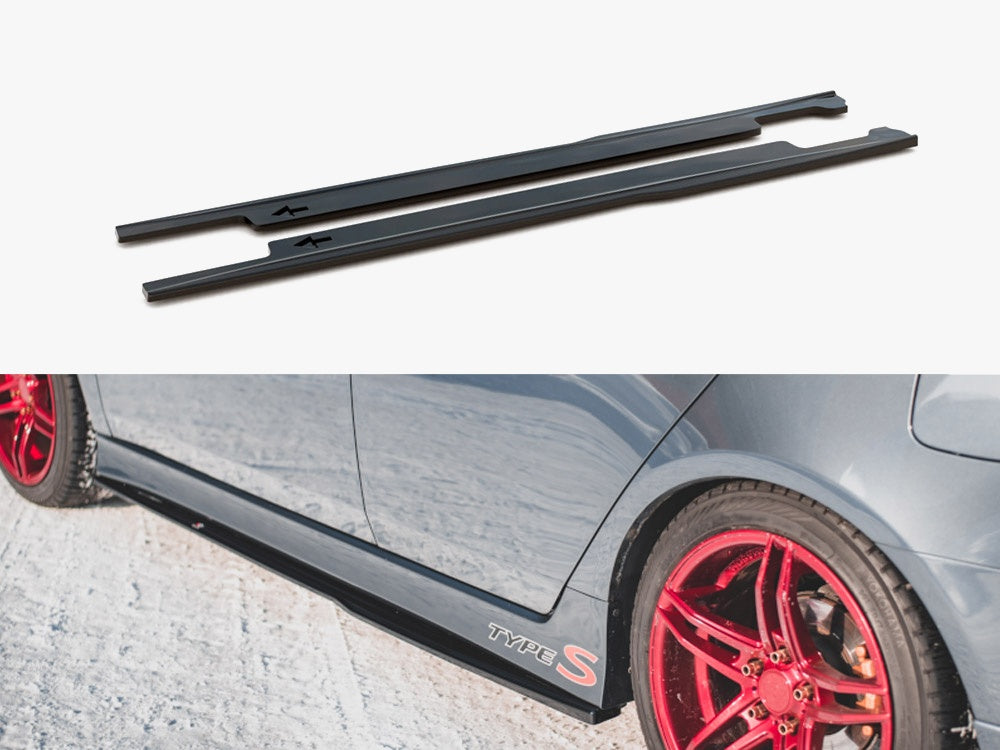 Maxton Design Side Skirts Diffusers V.2 Honda Accord MK7 Type-s (2002-2007)