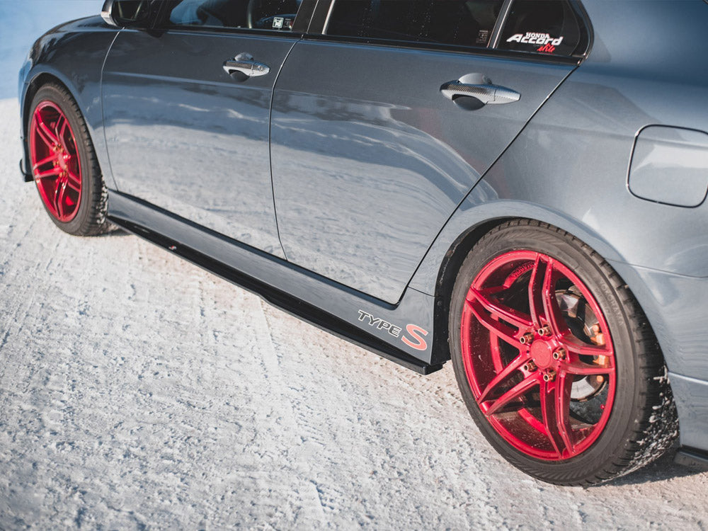 Maxton Design Side Skirts Diffusers V.2 Honda Accord MK7 Type-s (2002-2007)