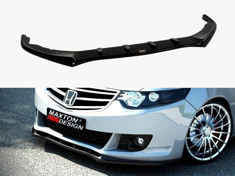 Maxton Design Front Splitter Honda Accord MK 8 Pre-face (2008-2011) - Carbon Look