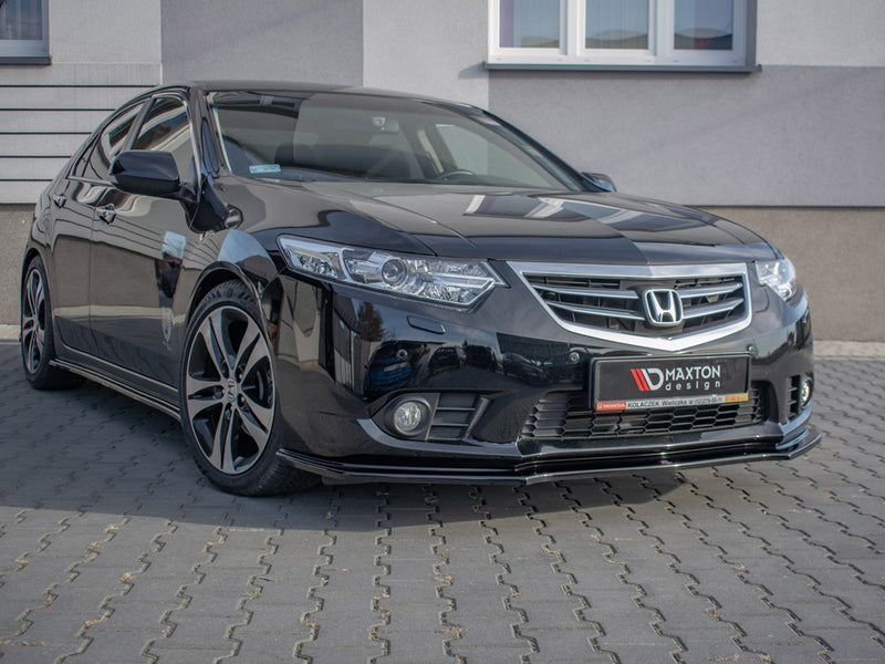 Maxton Design Front Splitter Honda Accord MK8 Facelift CU Series (2011-2015)