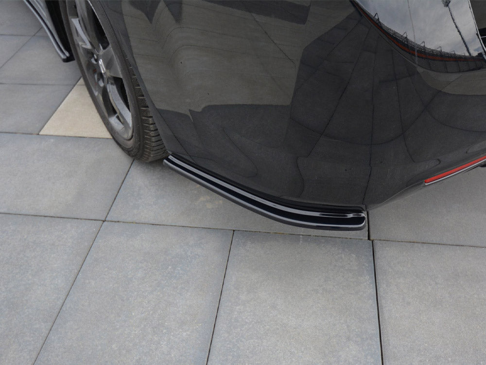 Maxton Design Rear Side Splitters Honda Accord MK8 (Cu-series) Pre-facelift Sedan (2008-2011) - Carbon Look