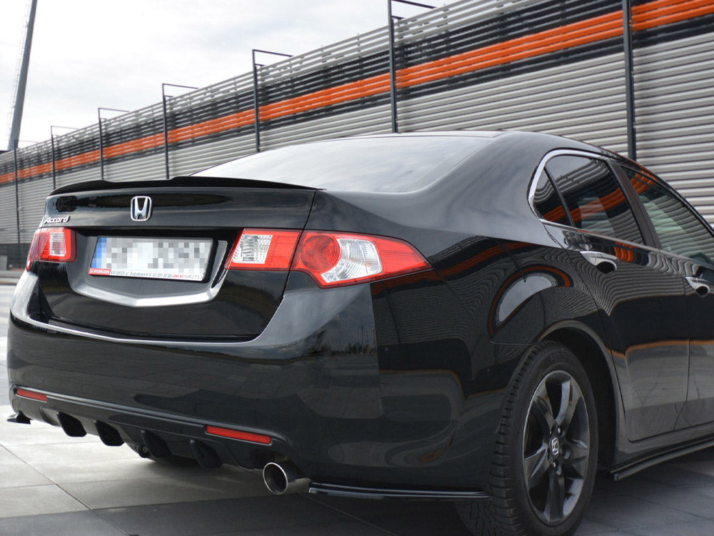 Maxton Design Rear Side Splitters Honda Accord MK8 (Cu-series) Pre-facelift Sedan (2008-2011) - Carbon Look