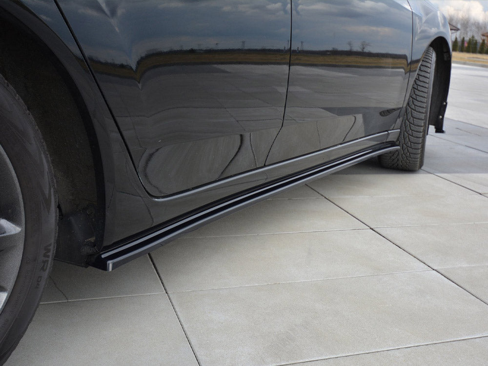 Maxton Design Side Skirts Splitters Honda Accord MK8 (Cu-series) Pre-facelift Sedan (2008-2011) - Carbon Look