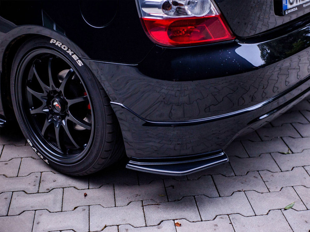 Maxton Design Rear Side Splitters Honda Civic EP3 (MK7) Type-r/s Facelift (2004-2006)