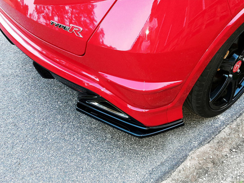 Maxton Design Rear Side Splitters Honda Civic VIII Type-R GP (2007-2010)