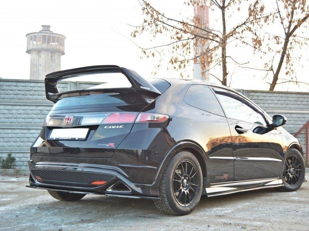 Maxton Design Spoiler CAP Honda Civic VIII Type-R Mugen - Textured
