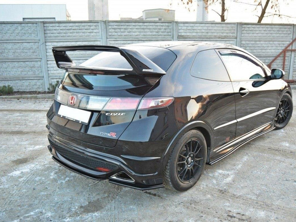 Maxton Design Rear Side Splitters Honda Civic VIII Type S/R