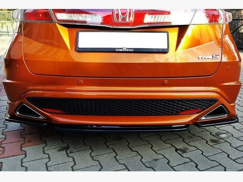 Maxton Design Rear Side Splitters Honda Civic VIII Type S/R