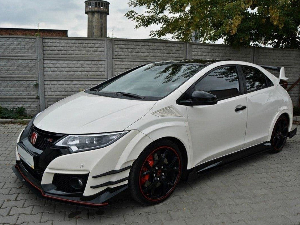 Maxton Design Front Racing Splitter V.1 Honda Civic IX Type R