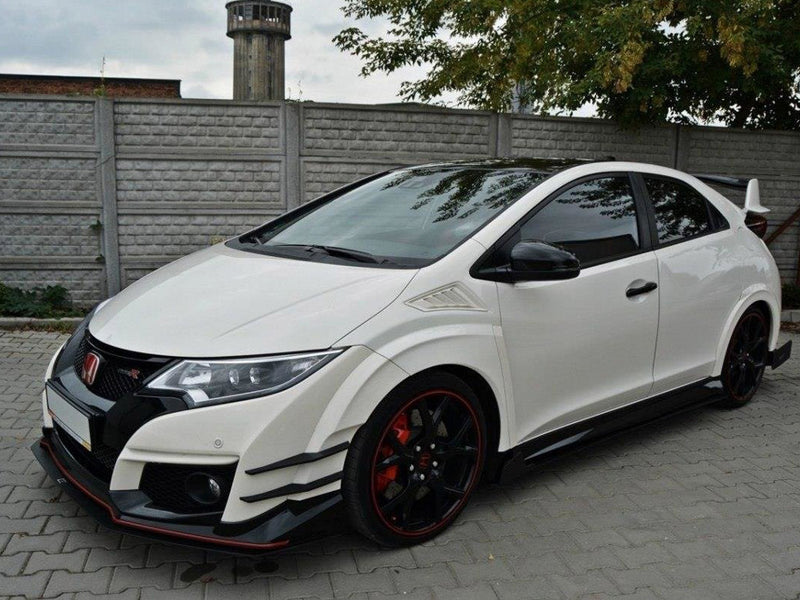 Maxton Design Front Racing Splitter V.1 Honda Civic IX Type R