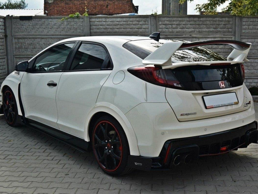 Maxton Design Racing Rear Side Splitters Honda Civic IX Type R