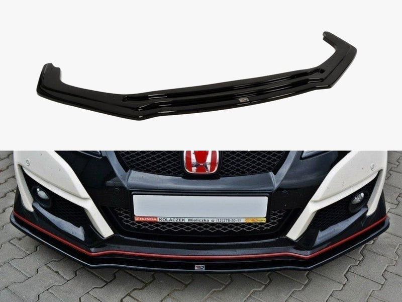 Maxton Design Front Splitter V.1 Honda Civic IX Type R