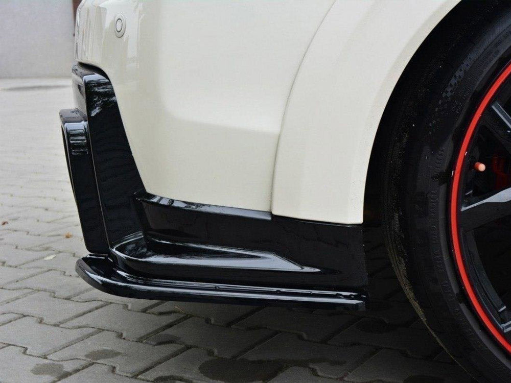 Maxton Design Rear Side Splitters Honda Civic IX Type R (2015-2017) - Carbon Look