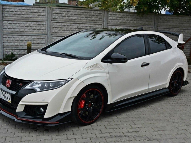 Maxton Design Side Skirts Diffusers Honda Civic IX Type R