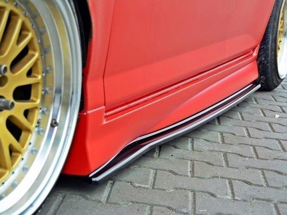 Maxton Design Side Skirts Diffusers Honda JAZZ MK1 (Mugen Styling KIT) - Textured