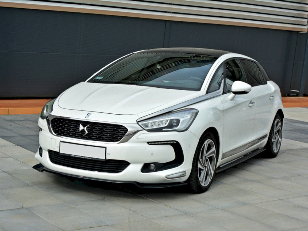 Maxton Design Front Splitter V.1 Citroen DS5 - Textured