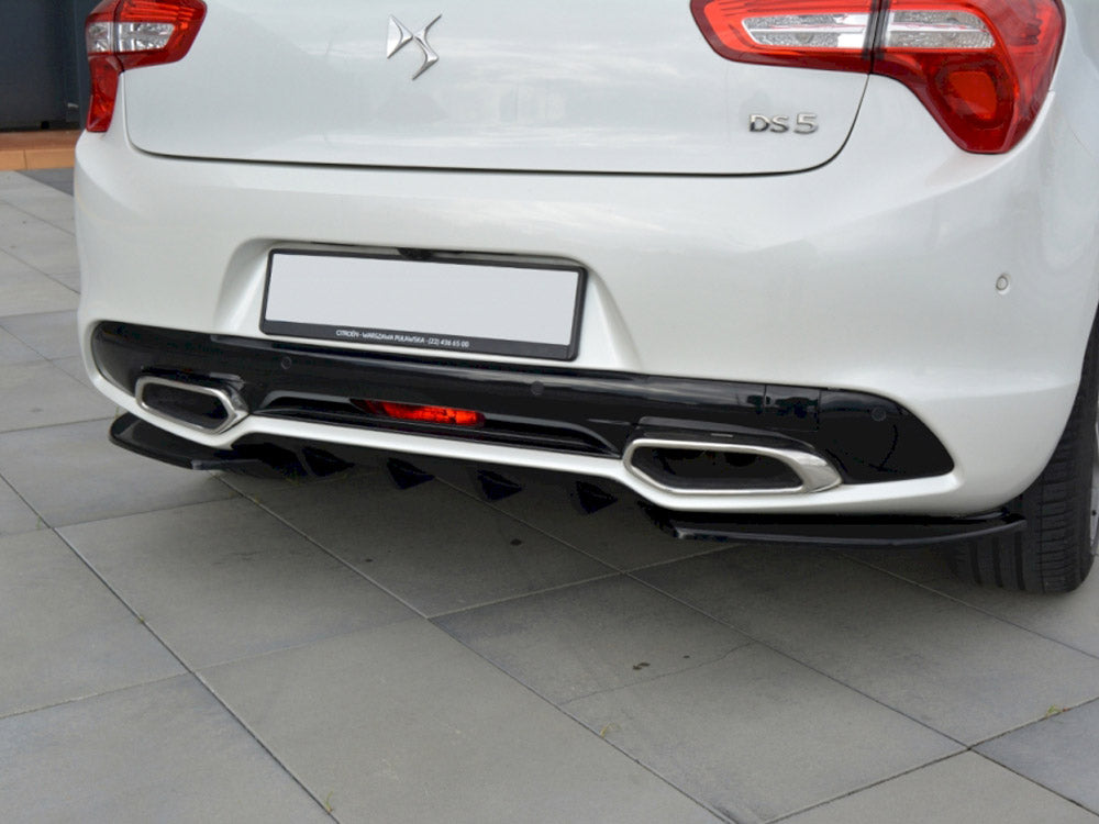 Maxton Design Rear Side Splitters Citroen DS5 - Carbon Look
