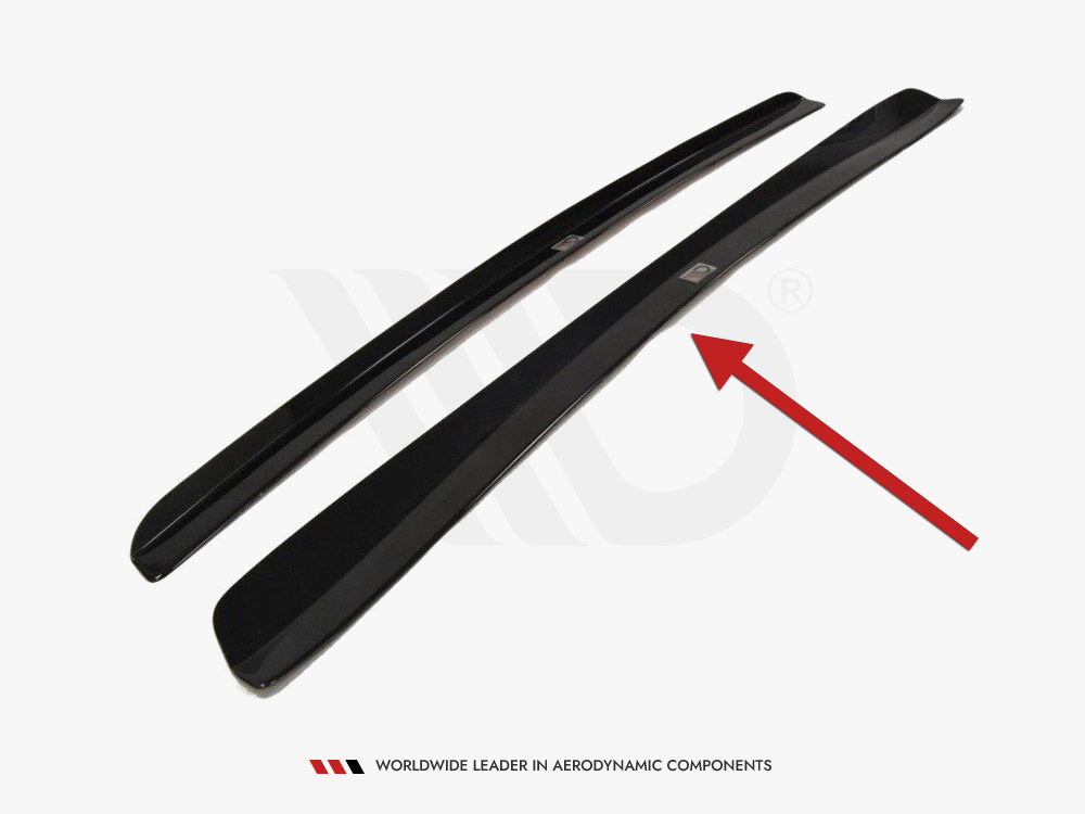 Maxton Design Bottom Spoiler CAP Subaru Impreza WRX STI (Blobeye) - Carbon Look