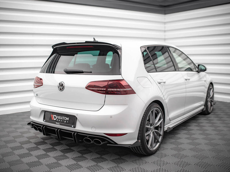 Maxton Design Street PRO Rear Side Splitters + Flaps VW Golf R Mk7