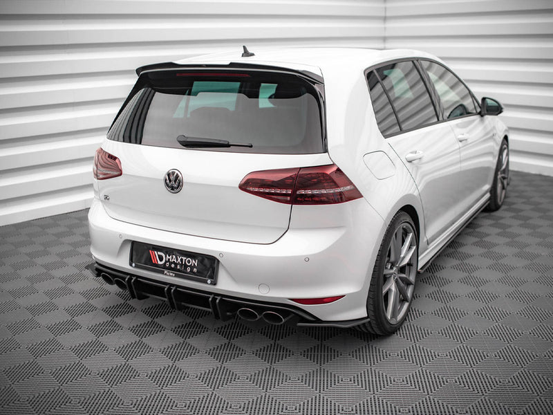 Maxton Design Street PRO Rear Side Splitters VW Golf R Mk7