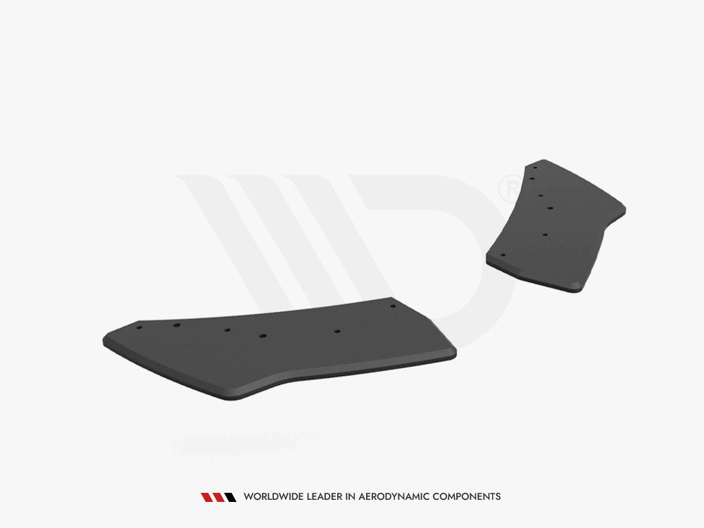 Maxton Design Street PRO Rear Side Splitters VW Golf R Mk7
