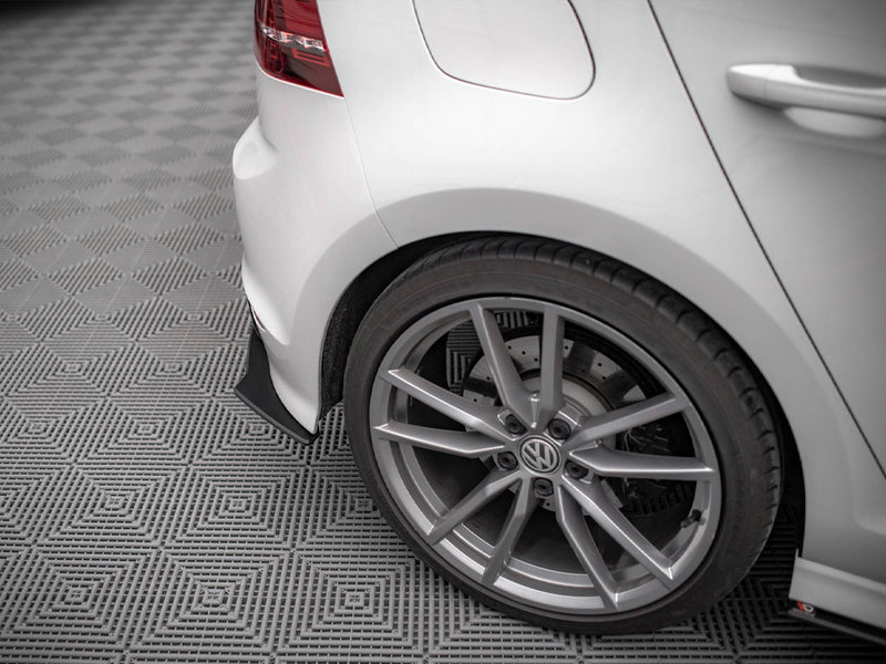 Maxton Design Street PRO Rear Side Splitters VW Golf R Mk7