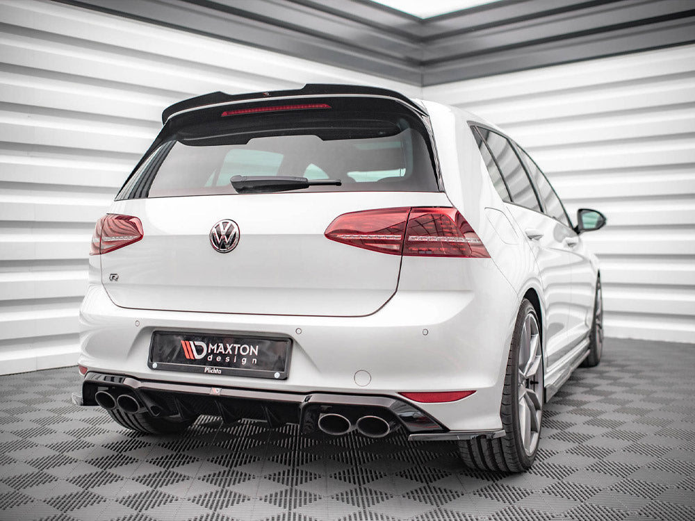 Maxton Design Rear Side Splitters V.4 VW Golf R Mk7