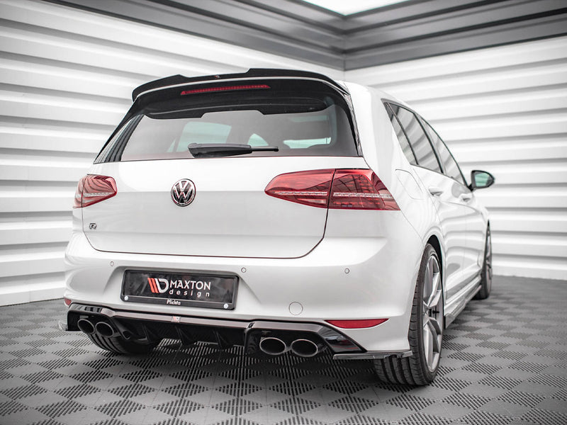 Maxton Design Rear Side Splitters V.4 VW Golf R Mk7