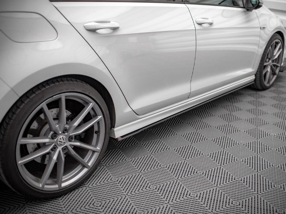 Maxton Design Street PRO Side Skirts Diffusers VW Golf R Mk7