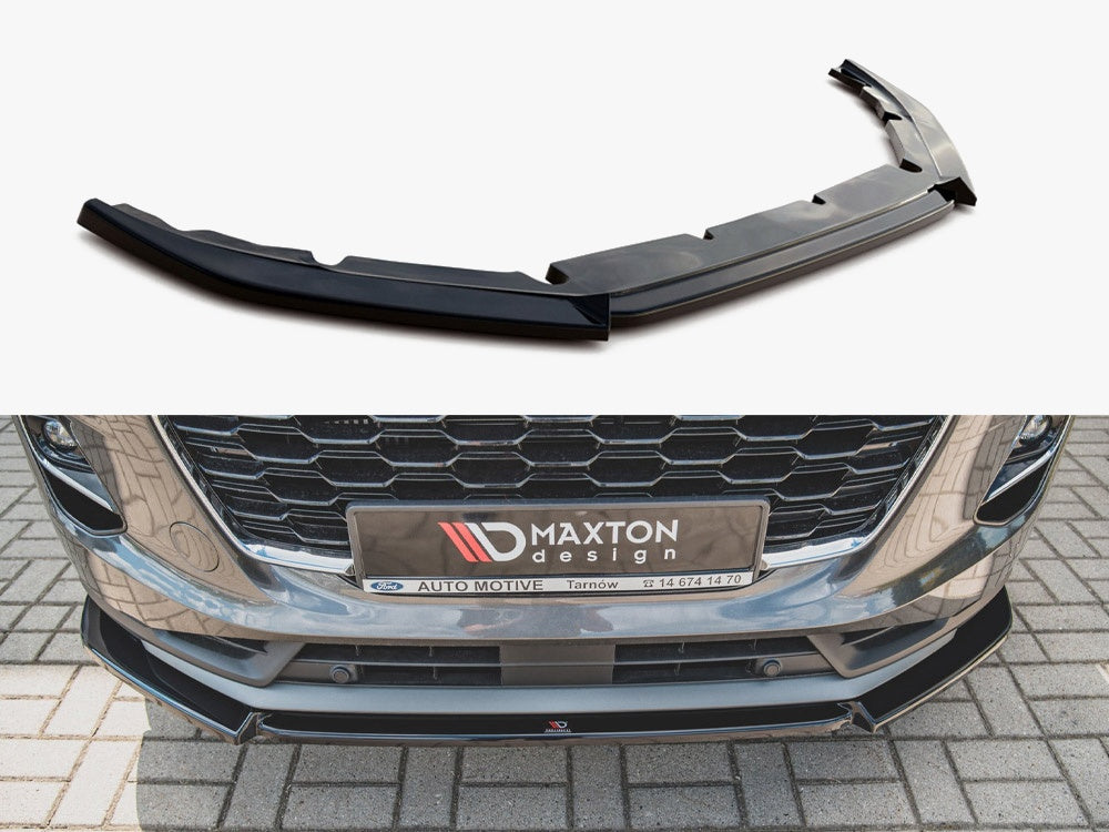 Maxton Design Front Splitter Ford Puma Mk1 - Textured