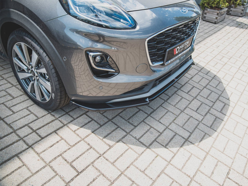 Maxton Design Front Splitter Ford Puma Mk1 - Textured