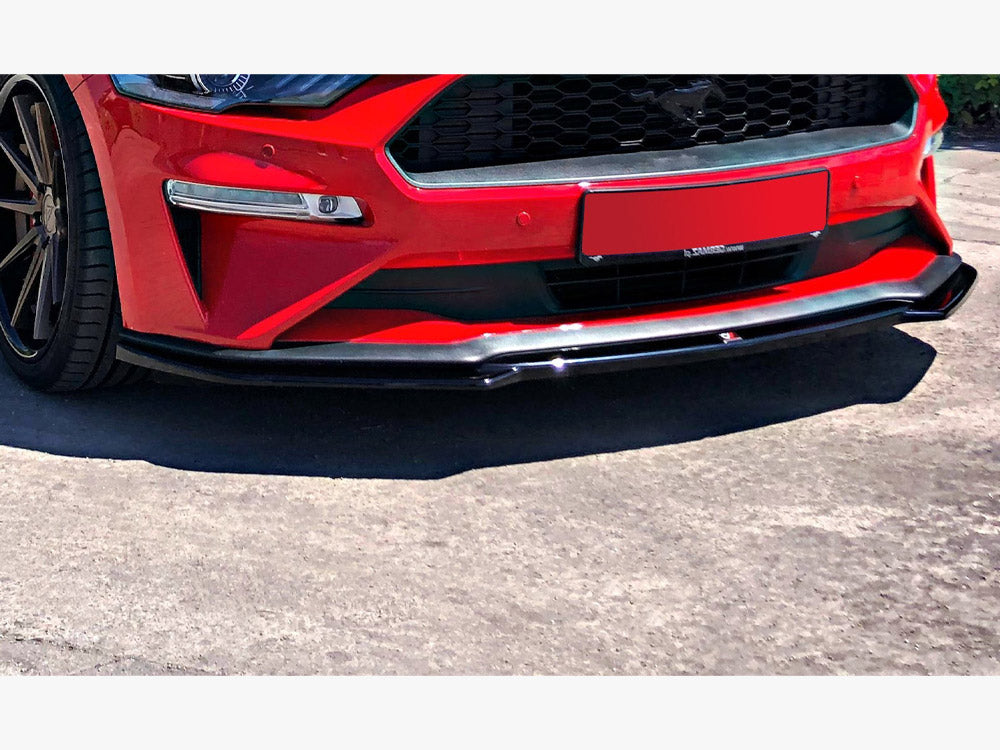 Maxton Design Front Splitter Ford Mustang Mk6 Facelift (2018-)