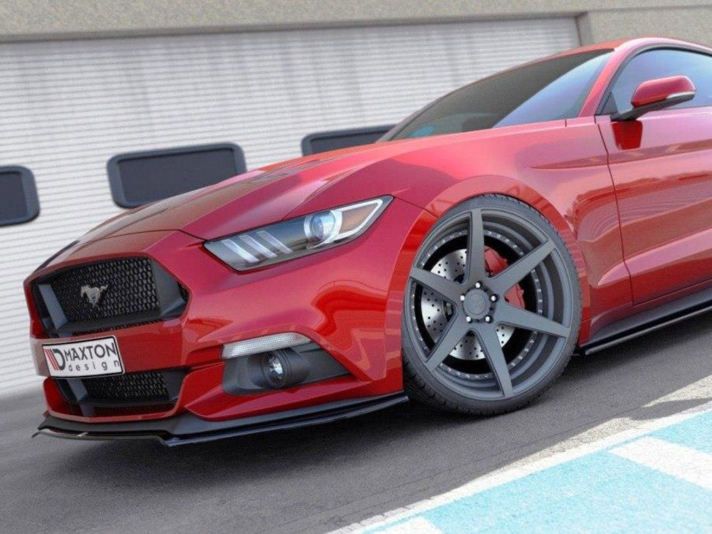 Maxton Design Front Splitter V.1 Ford Mustang Mk6 (2014-17)