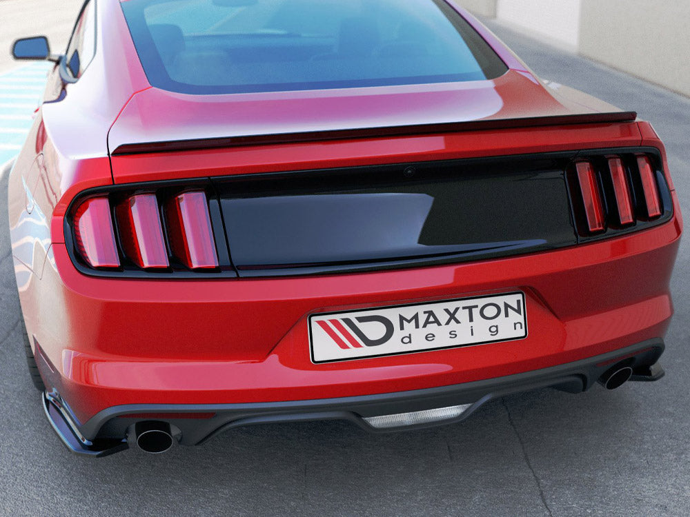 Maxton Design Rear Side Splitters Ford Mustang Mk6 (2014-17)