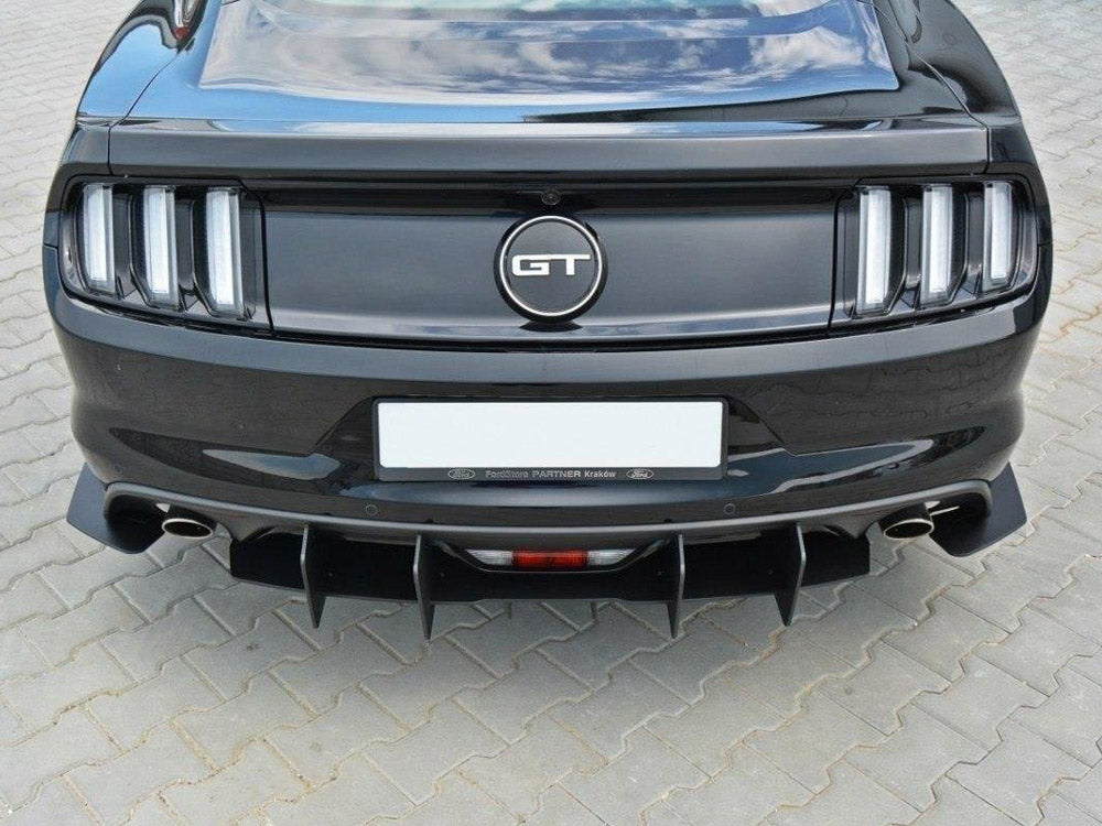 Maxton Design Ford Mustang MK6 GT - Rear Diffuser (2014-17)