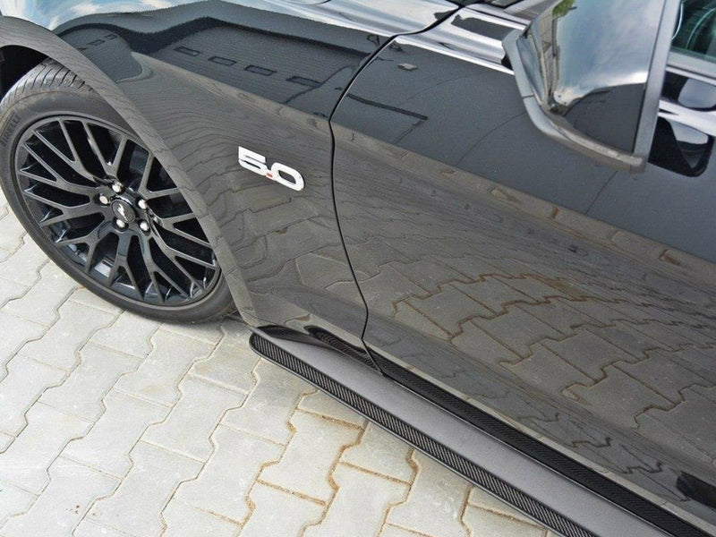 Maxton Design Racing Side Skirts Diffusers Ford Mustang GT Mk6