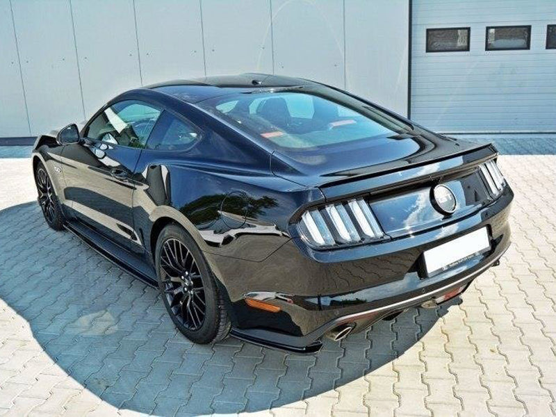 Maxton Design Rear Side Splitters Ford Mustang GT Mk6