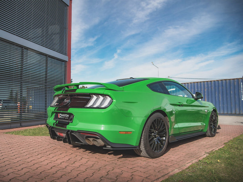 Maxton Design Street PRO Rear Diffuser Ford Mustang GT Mk6 Facelift - Red