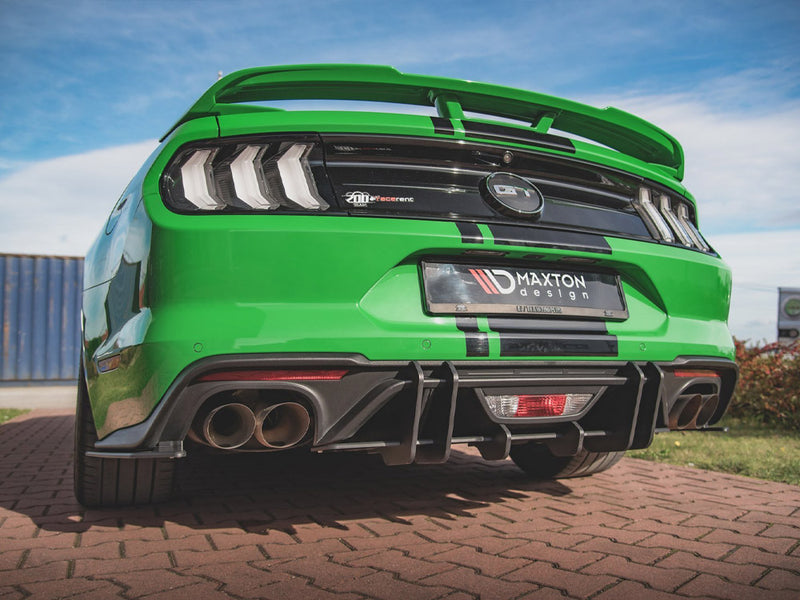 Maxton Design Street PRO Rear Diffuser Ford Mustang GT Mk6 Facelift