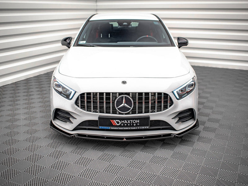 Maxton Design Front Splitter V.4 Mercedes A35 AMG / AMG-Line W177