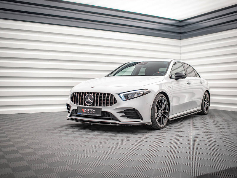 Maxton Design Front Splitter V.4 Mercedes A35 AMG / AMG-Line W177