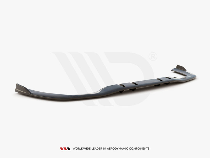 Maxton Design Rear Splitter (Vertical Bars) V.2 Mercedes A 35 AMG Sedan V177