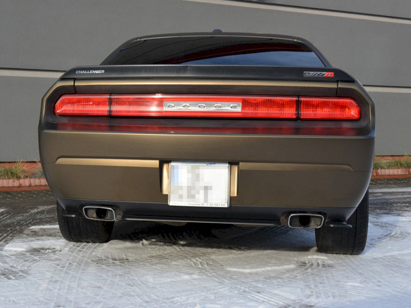 Maxton Design Central Rear Splitter Dodge Challenger Mk3 PHASE-1 SRT8 Coupe