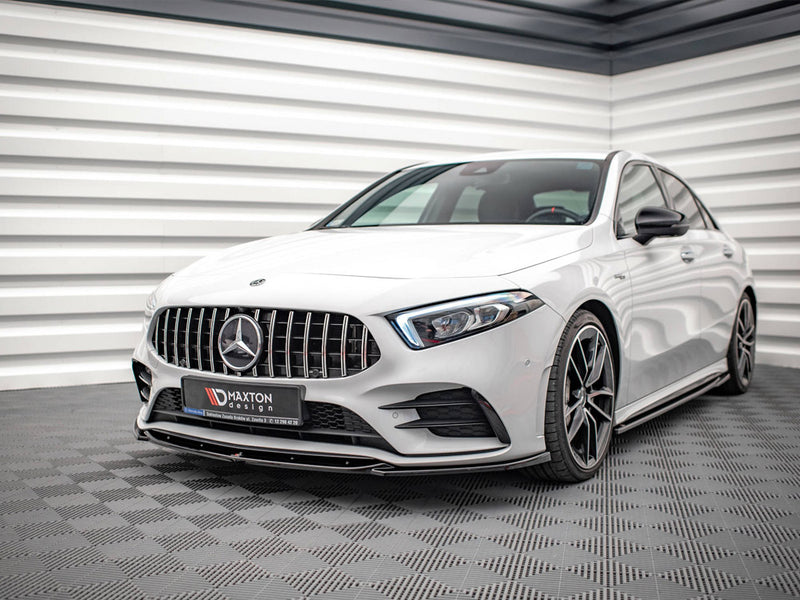 Maxton Design Front Splitter V.5 Mercedes A35 AMG / AMG-Line W177