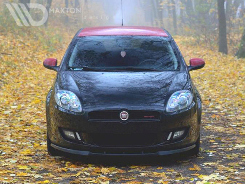Maxton Design Front Splitter Fiat Bravo II - Textured